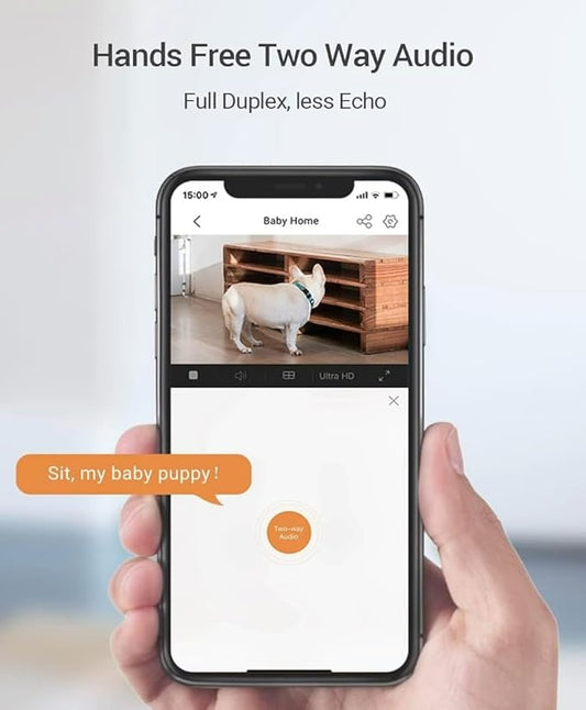 EZVIZ H6c Pro 5MP (3K) Wi-Fi Security Camera – Night Vision, Smart Tracking & Two-Way Audio